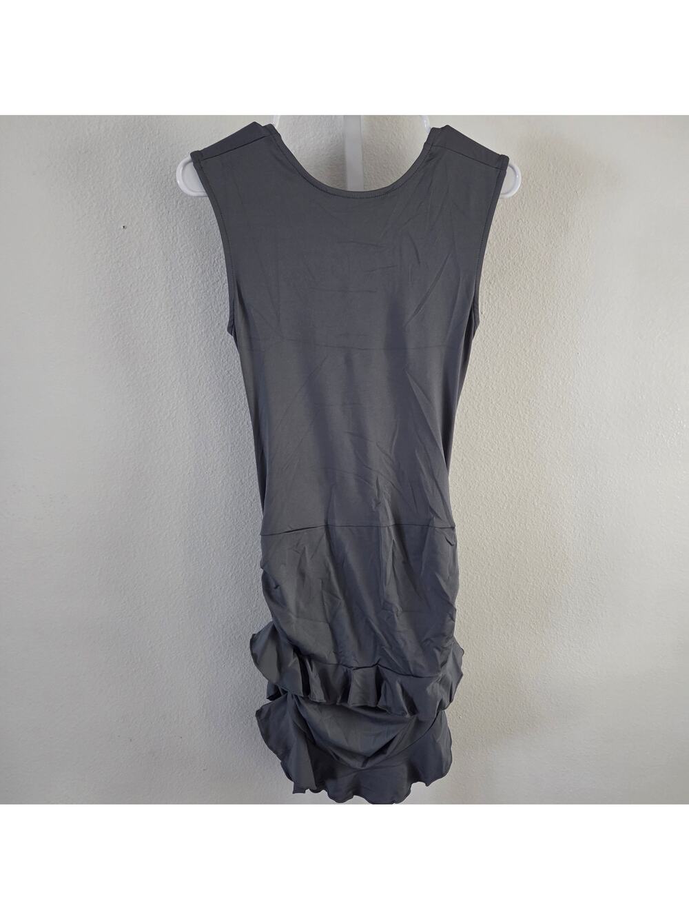 Copied - NWT Commense Backless Cap Sleeve Ruffle Dress Sz S